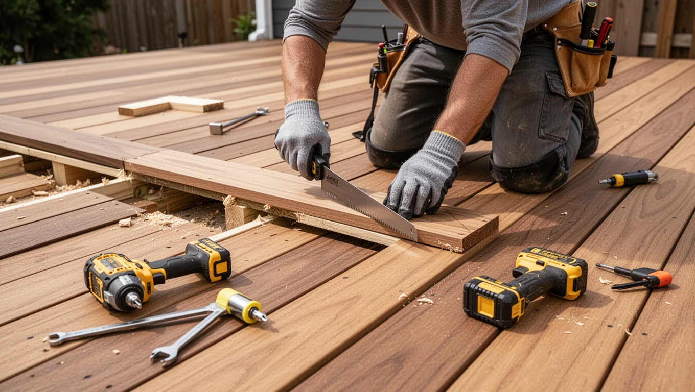 Wood Deck Installation