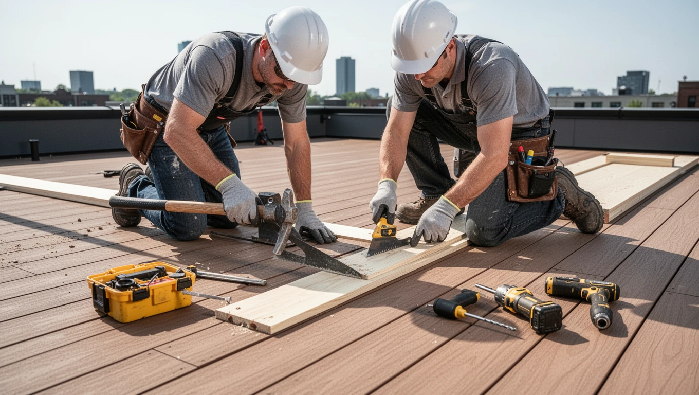Rooftop Deck Building