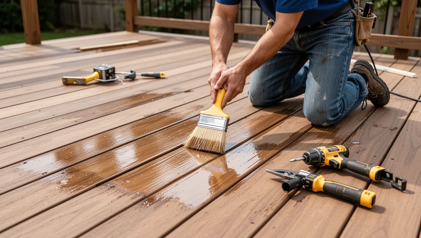 Deck Staining