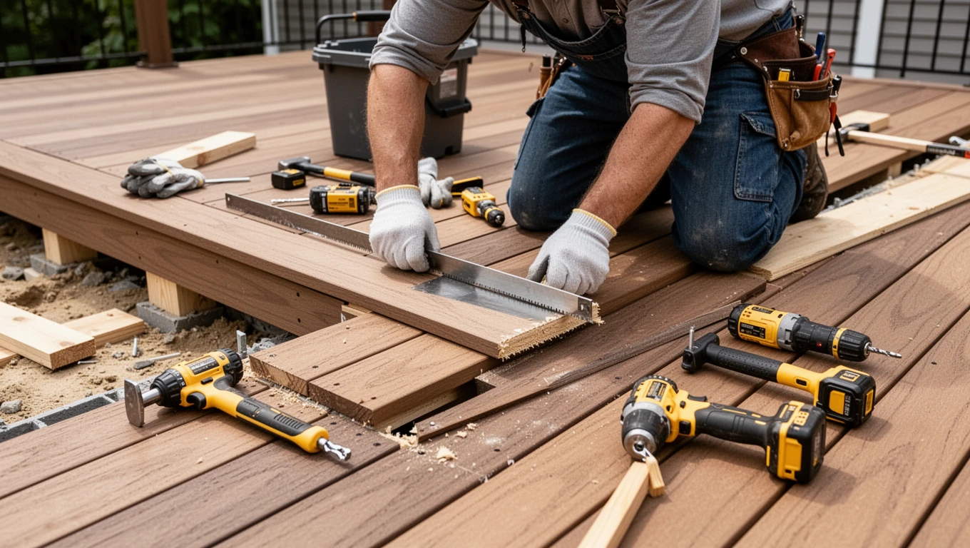 Composite Deck Installation